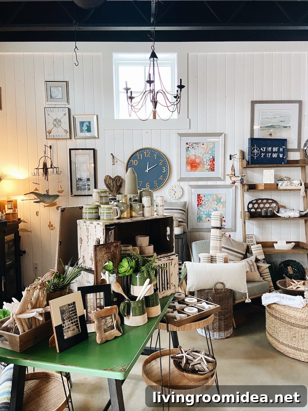 Seaworthy Home & Shop Finds in Seabrook: Coastal Décor & Gear 2 Shop interior photo