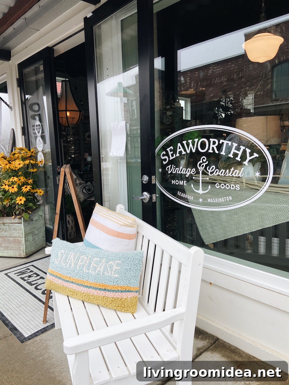Seaworthy Home & Shop Finds in Seabrook: Coastal Décor & Gear 4 Shop display 1