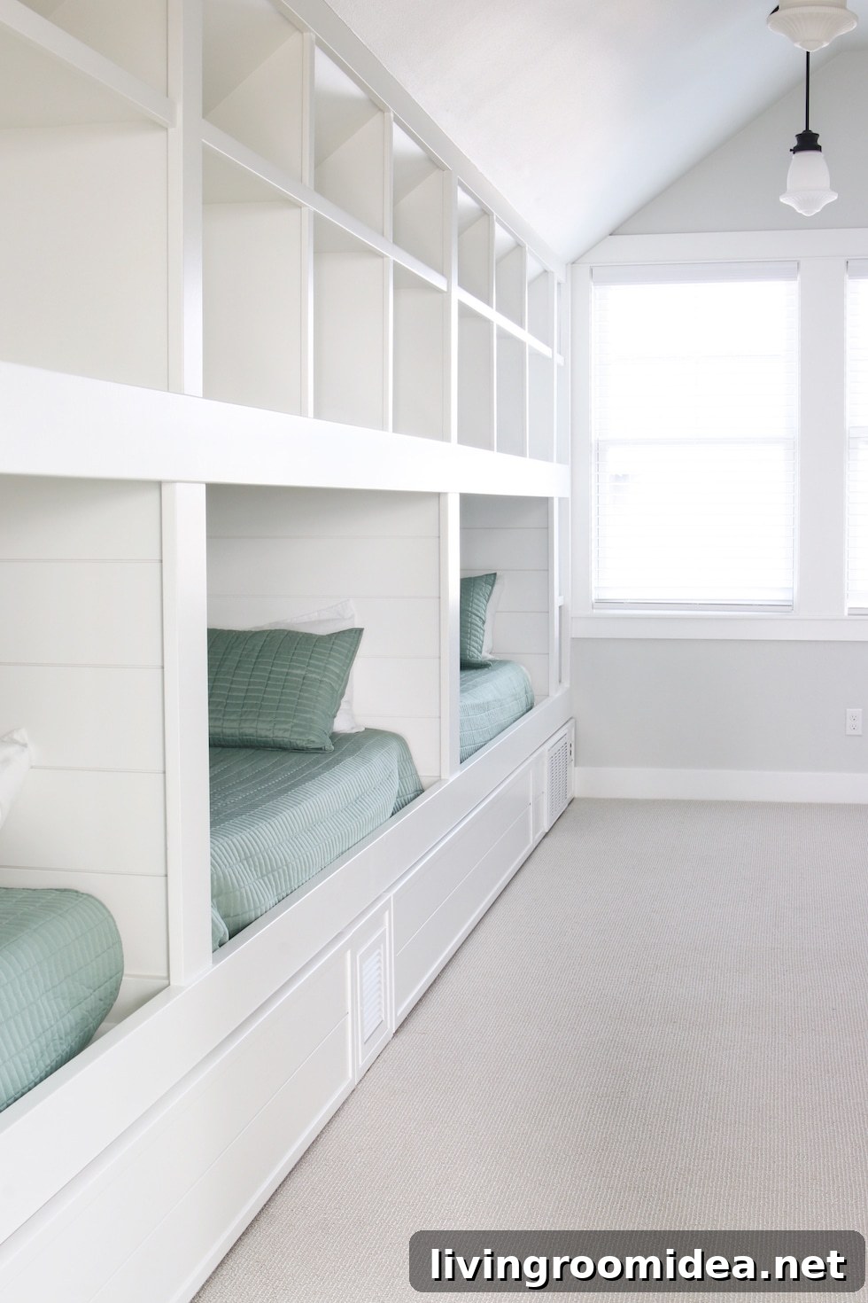 Built in bunk room