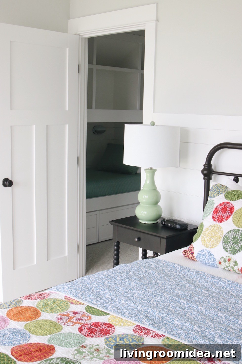 Guest room coastal home