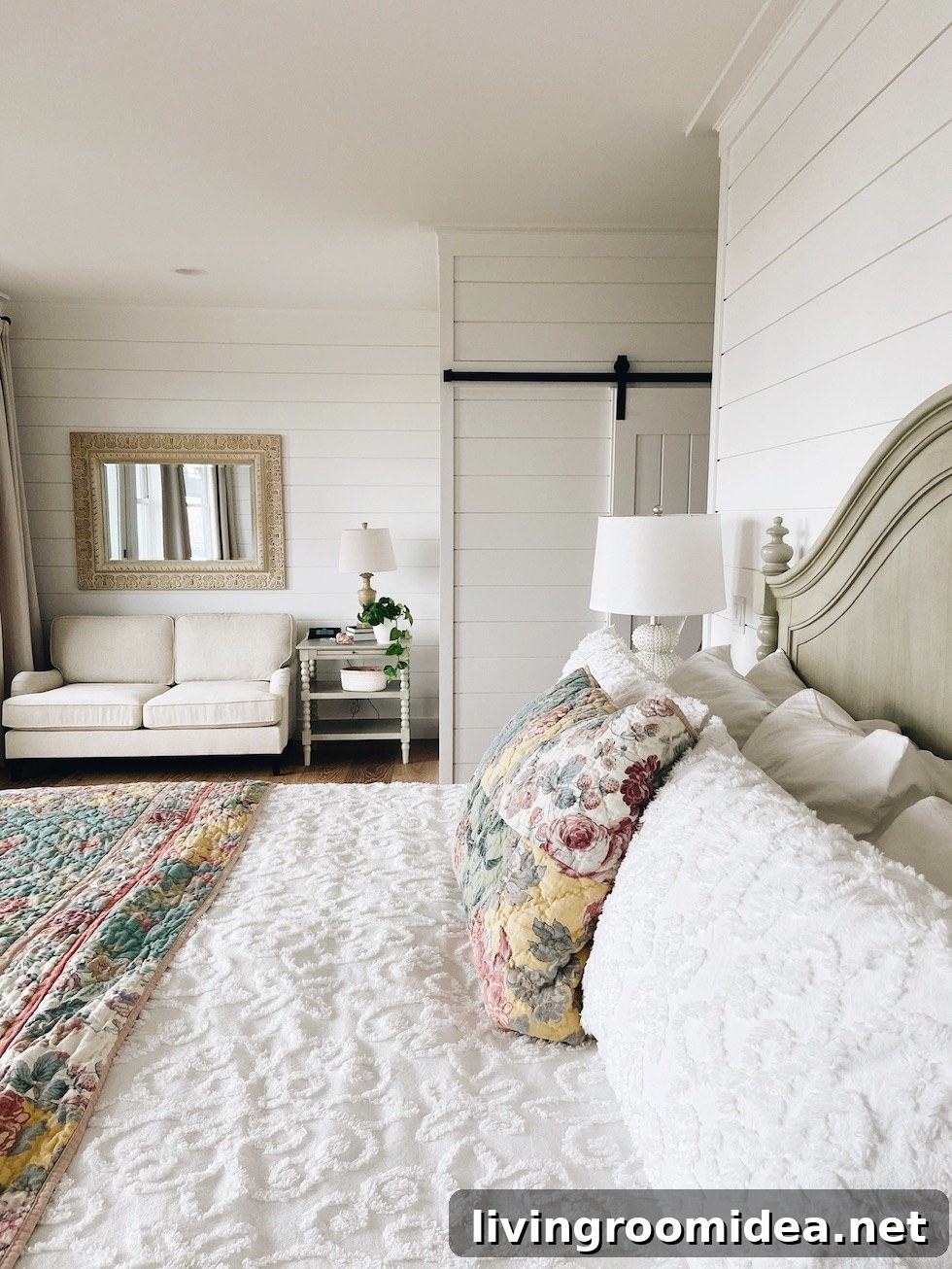 Coastal Dream Home Tour: Upper Levels Walkthrough 5 coastal dream home master bedroom