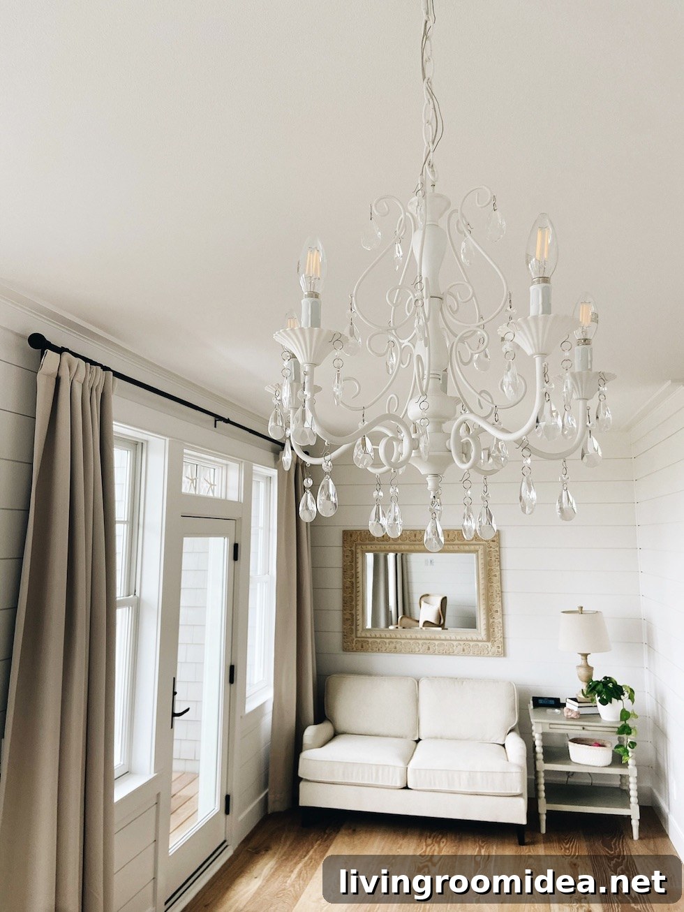 Small sitting area master bedroom