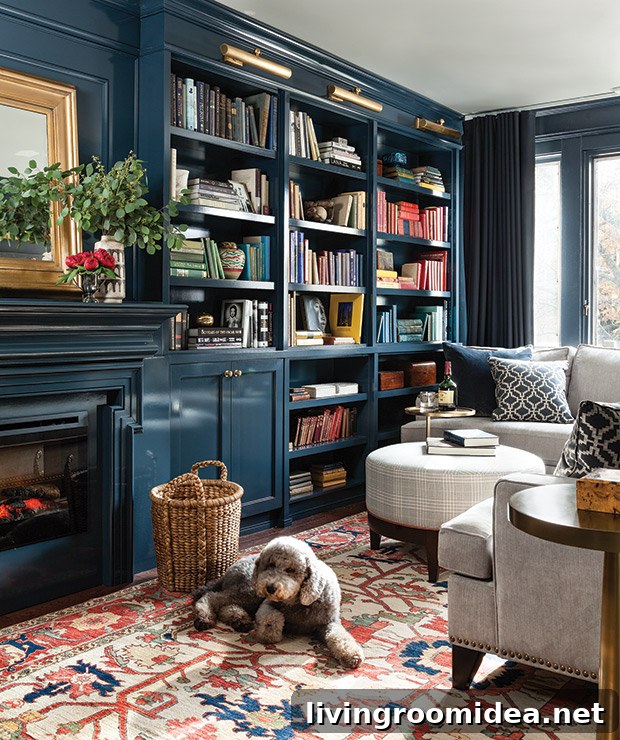 Built-In Bookcase Ideas Inspired by Designer Homes 7 img 128787 6