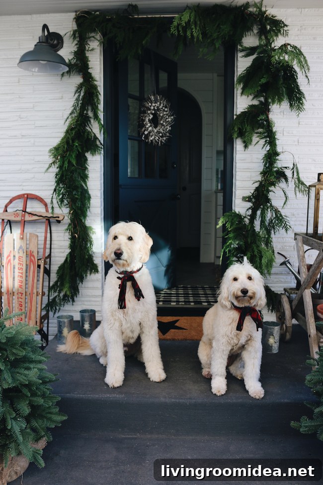 Festive Christmas Garland Ideas for Home Decorating 4 Jack & Lily - The Inspired Room Christmas Tour