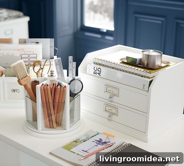 12 Stylish Home Accessories to Organize Every Room 6 lazy susan organizer