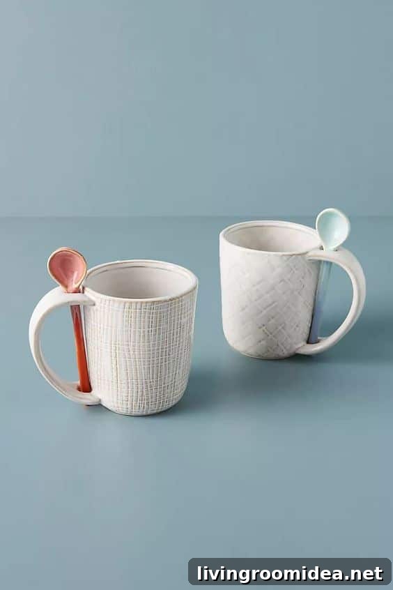 Unique Valentine's Day Gift Ideas for Every Type of Partner 3 Mug with spoon slot