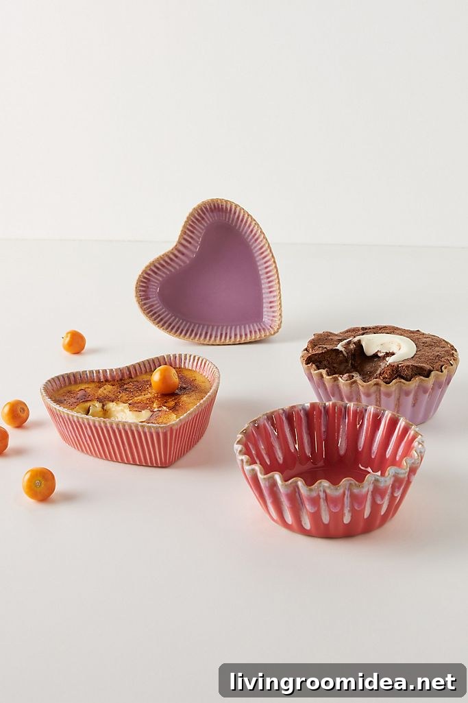 Valentine’s Heart Ramekins