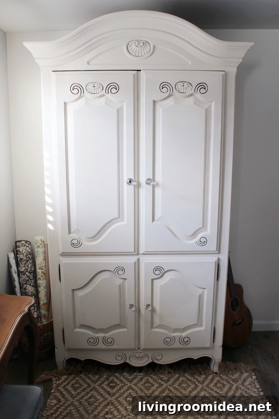 Painted Armoire Reveal: Before and After Milk Paint Makeover 4 img 133296 3 1