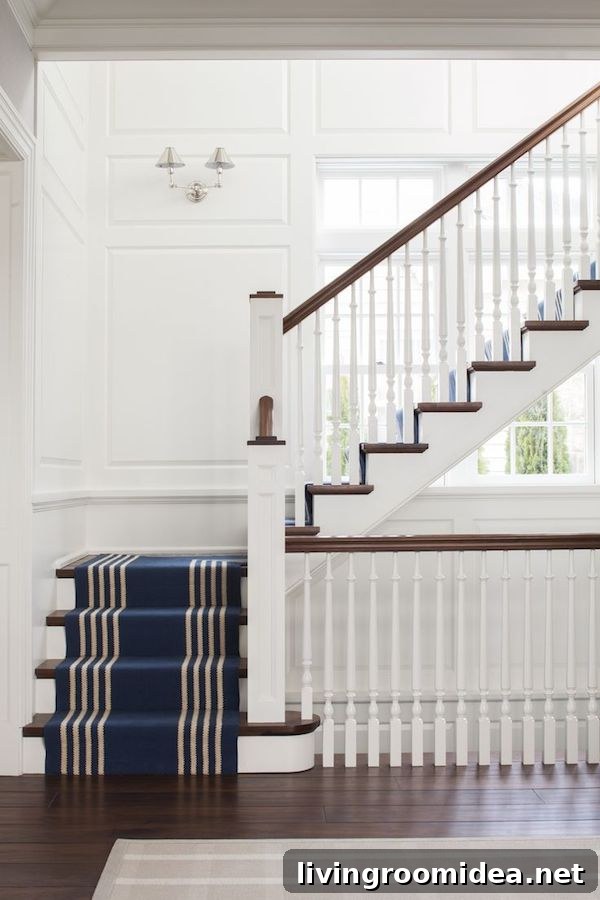 How to Paint a Staircase: Color Ideas and Runner Inspiration 7 img 133898 6 2