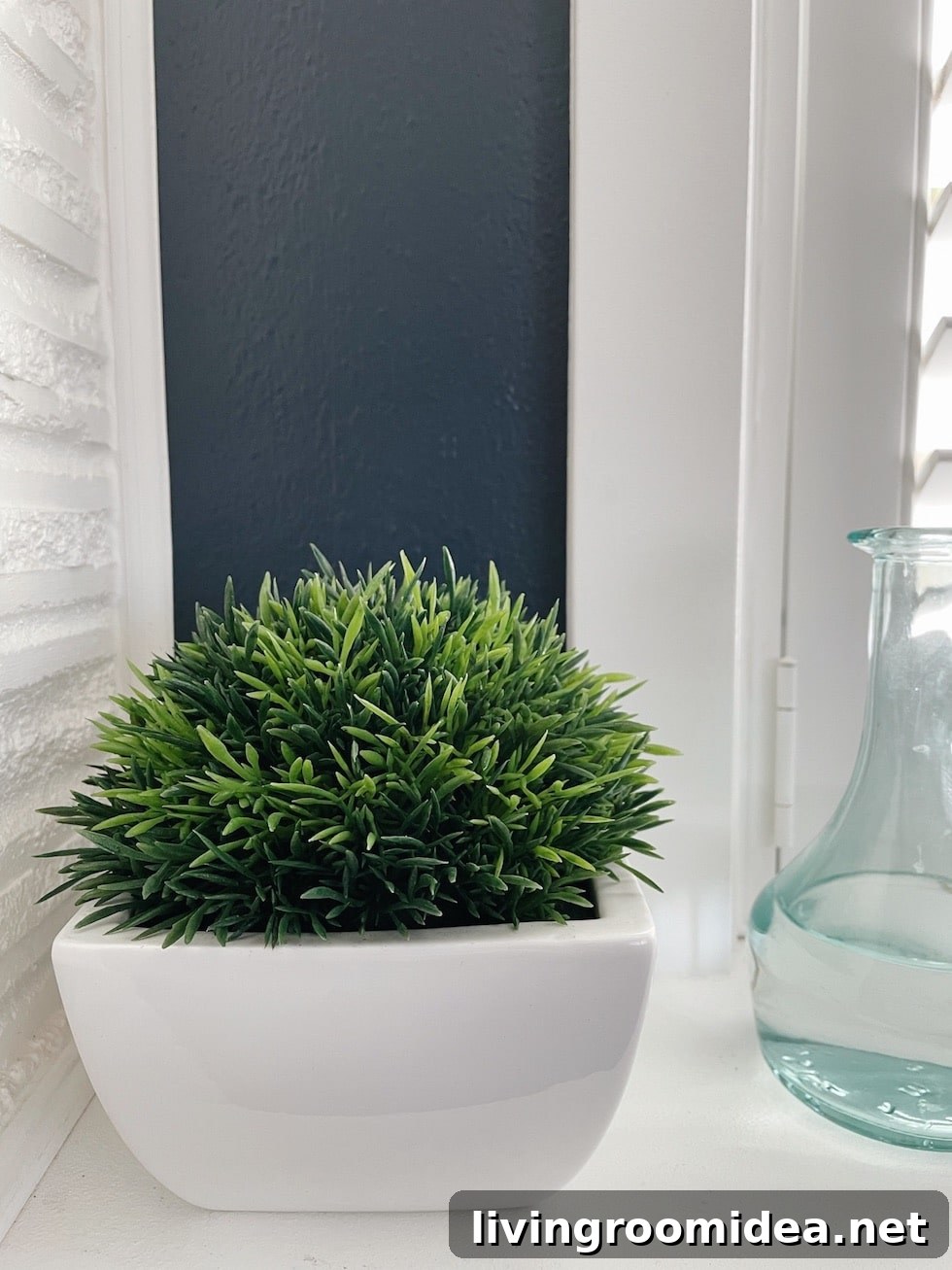 Artificial moss potted plant