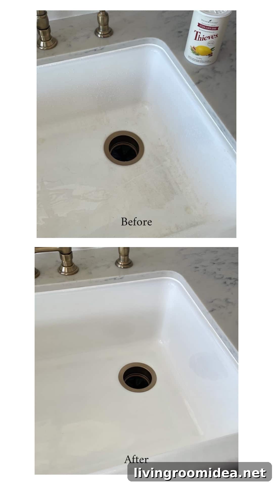 Get your sink clean with my toxin free tips!