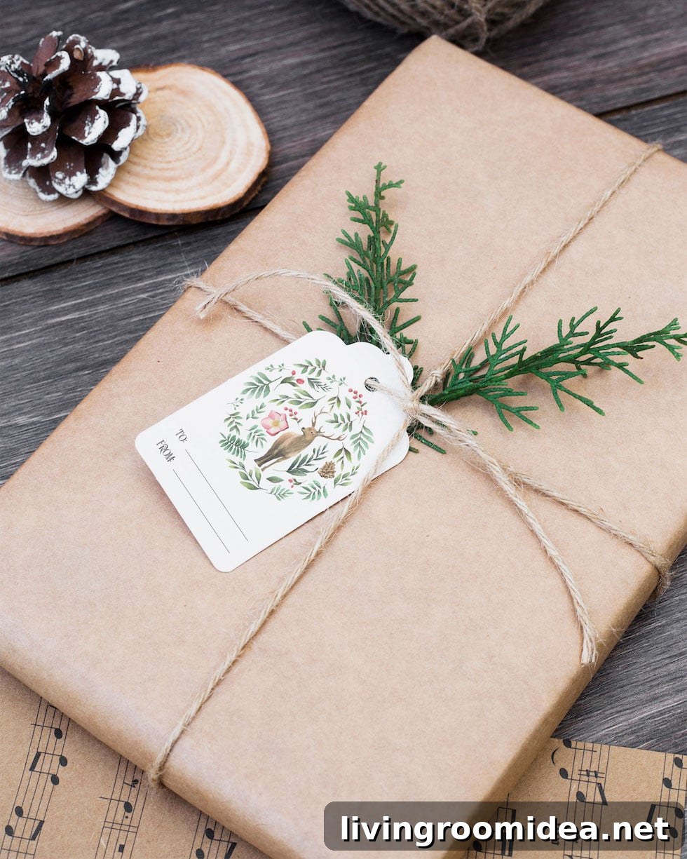 Printable Gift Tags 2021 and Creative Gift Wrap Ideas 5 img 139930 4 1
