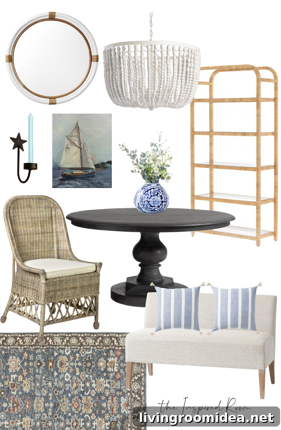 Dining Room Mood Boards: Quick Swaps to Refresh Your Space 4 Look Three dining mood board