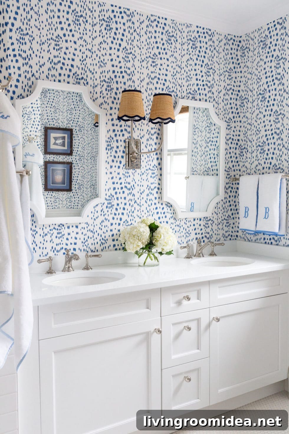 Scalloped shades by Mackenzie Horan
