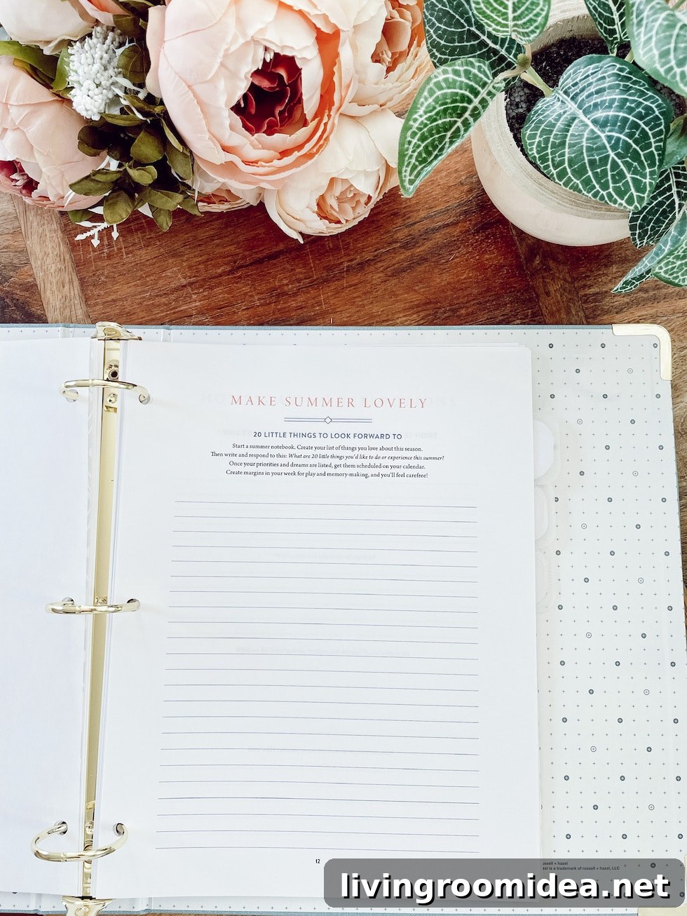 Savor Every Season: A Printable Life Planner for Mindful Living 5 Seasonal Planner