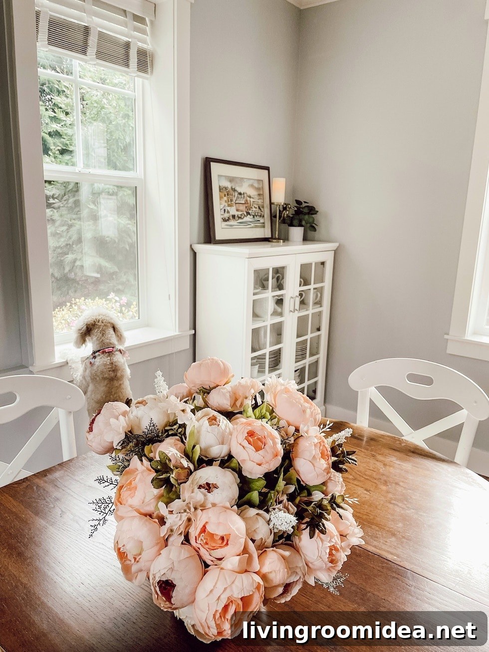 Realistic Faux Peonies: Simple, Charming Silk Flower Ideas 6 img 142964 5
