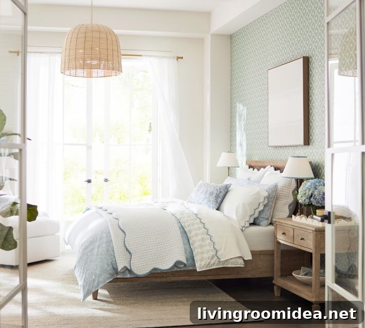 Bring a Garden Vibe Indoors: Simple Ways to Refresh Your Home 4 Reversible Duvet and Scalloped Pickstitch Cotton Quilt