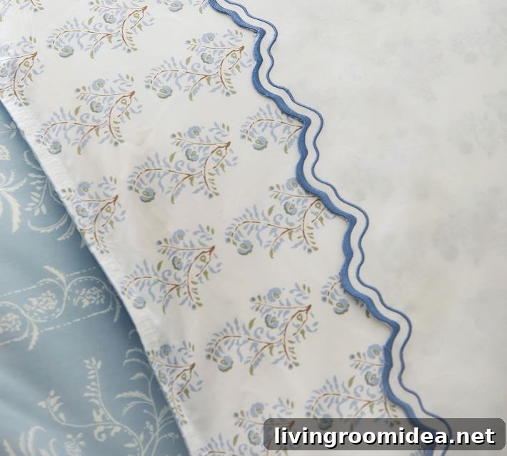 Bring a Garden Vibe Indoors: Simple Ways to Refresh Your Home 5 Scalloped Sheets
