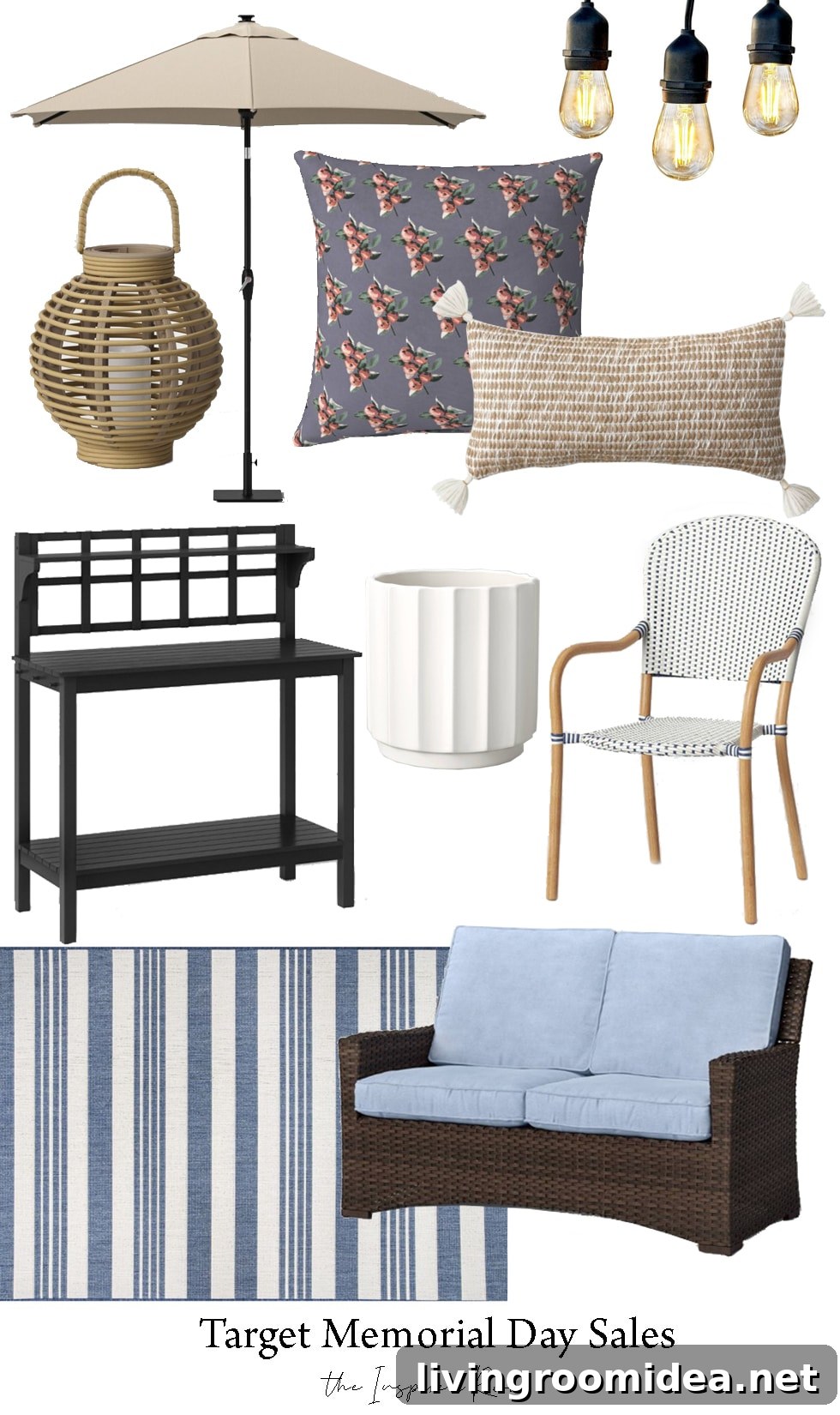 Summer Mood Boards and Memorial Day Sales 2022: Outfit + Decor Ideas 3 Target Memorial Day mood board