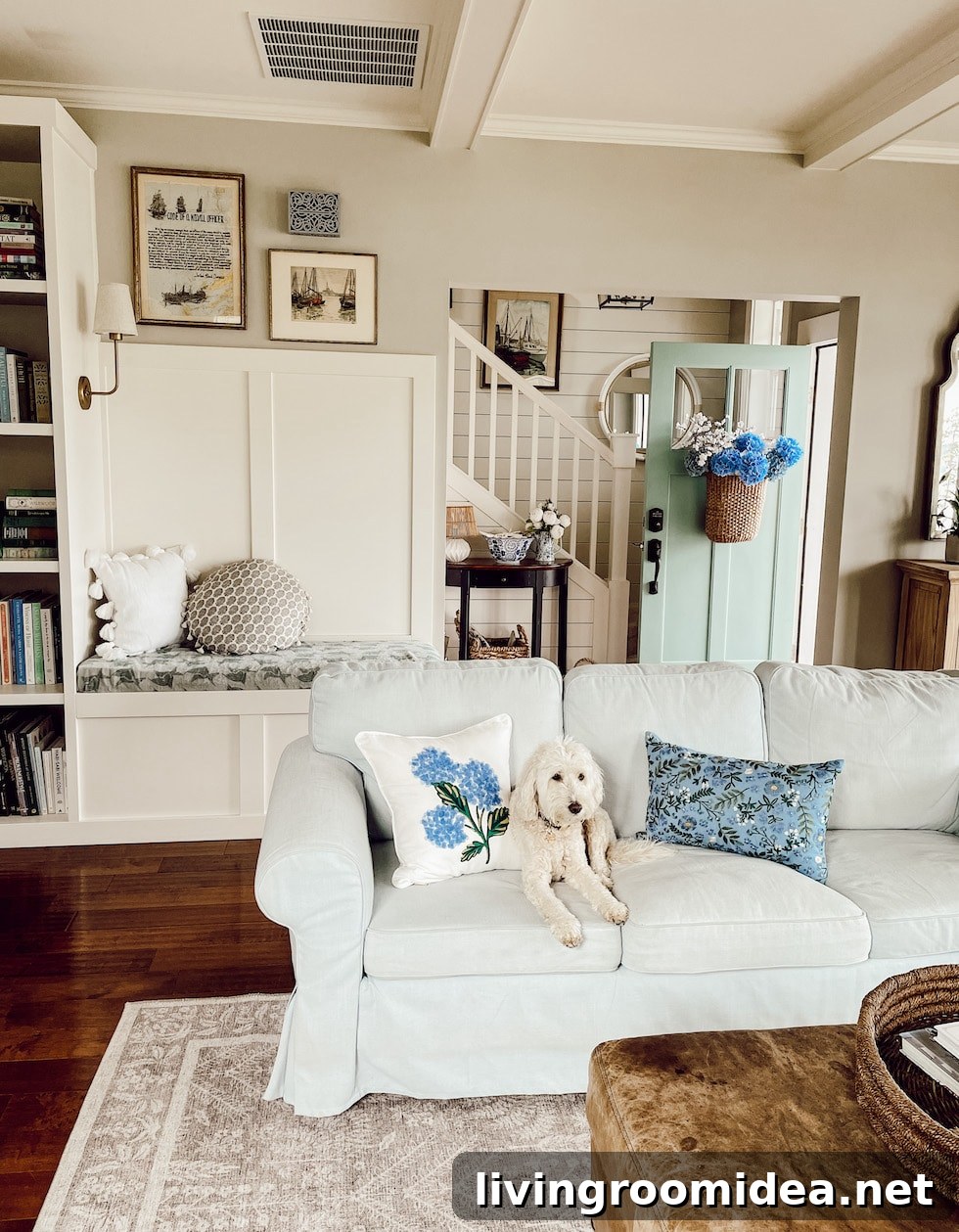Summer Decorating: New Rifle Paper Co. x Loloi Rugs Collection 2 Rifle Paper Co x Loloi - Maison Bough Natural Printed Rug