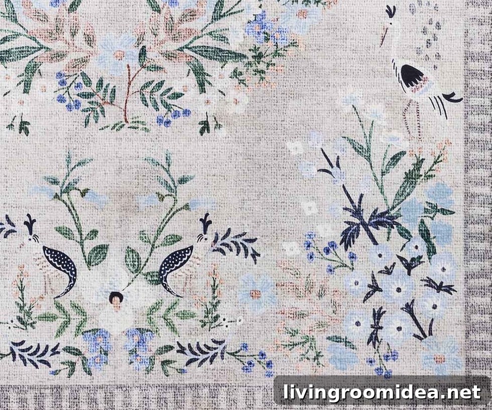 Floral Rug