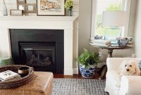 My Favorite Decorating Trick: How I Reworked the Room Around a Blue Glass Lamp