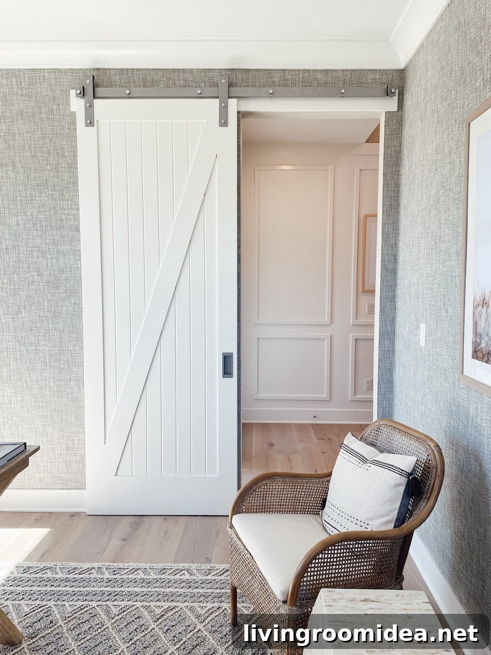 Tour New Homes in Poulsbo, WA — 3 Reasons to Love This Seaside Community 15 Barn Door - New home in Poulsbo Washington