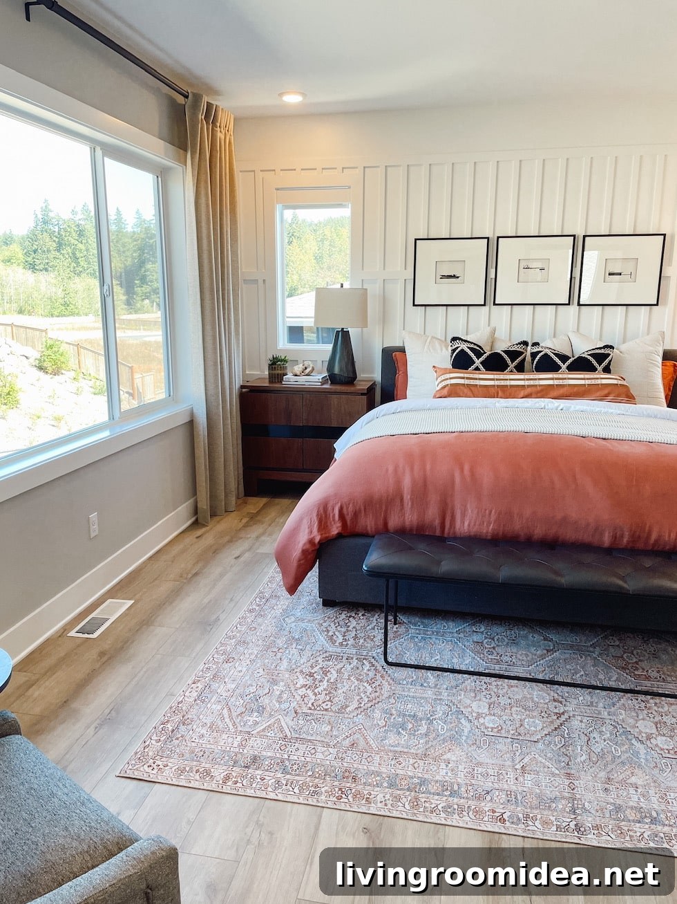 Wall paneling ideas - Personalizing a new home in Poulsbo Washington