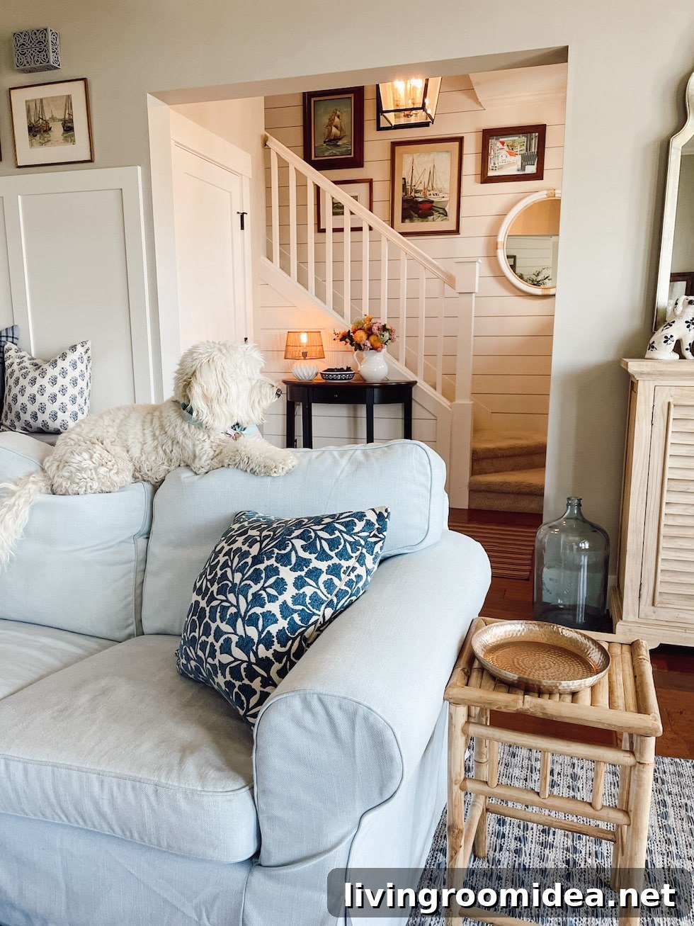 Small coastal home