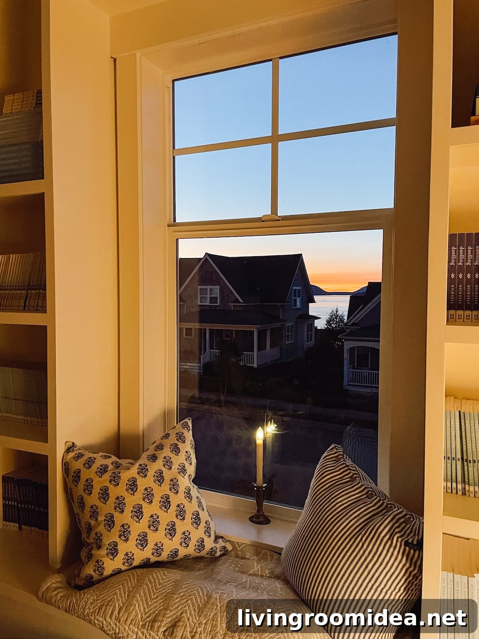 Cozy window candles for your home are a warm and welcoming tradition for the darker months.