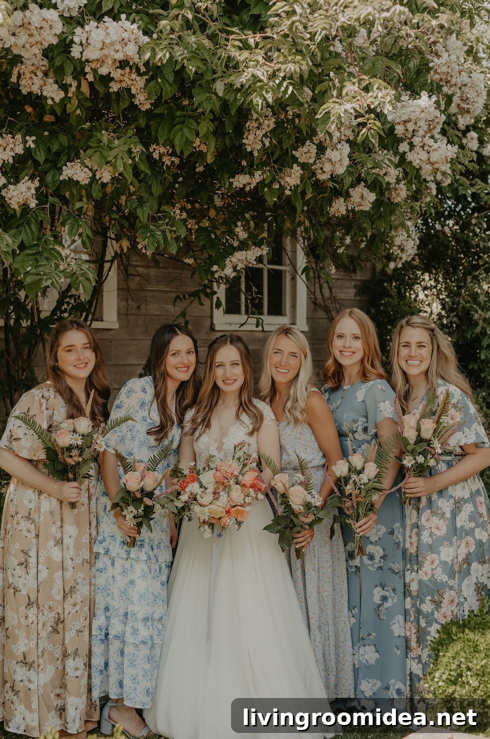 bridal party photos