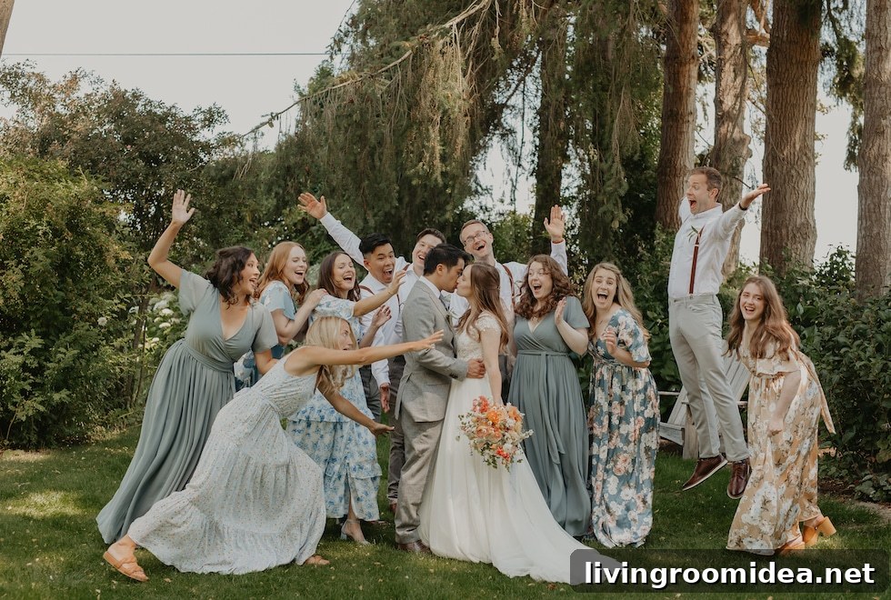 wedding party photos