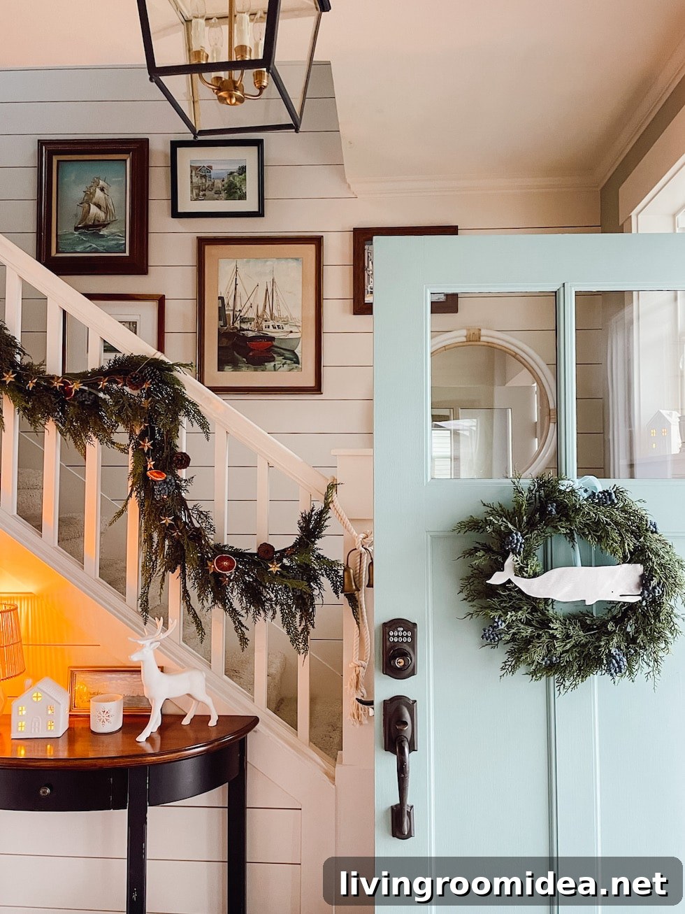 whale wreath