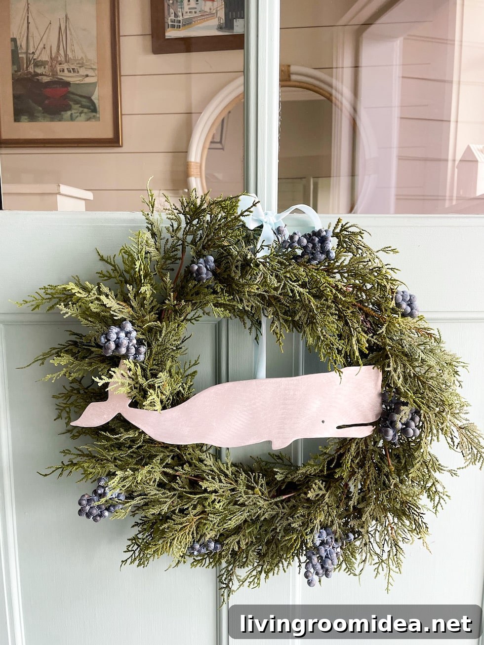 whale wreath
