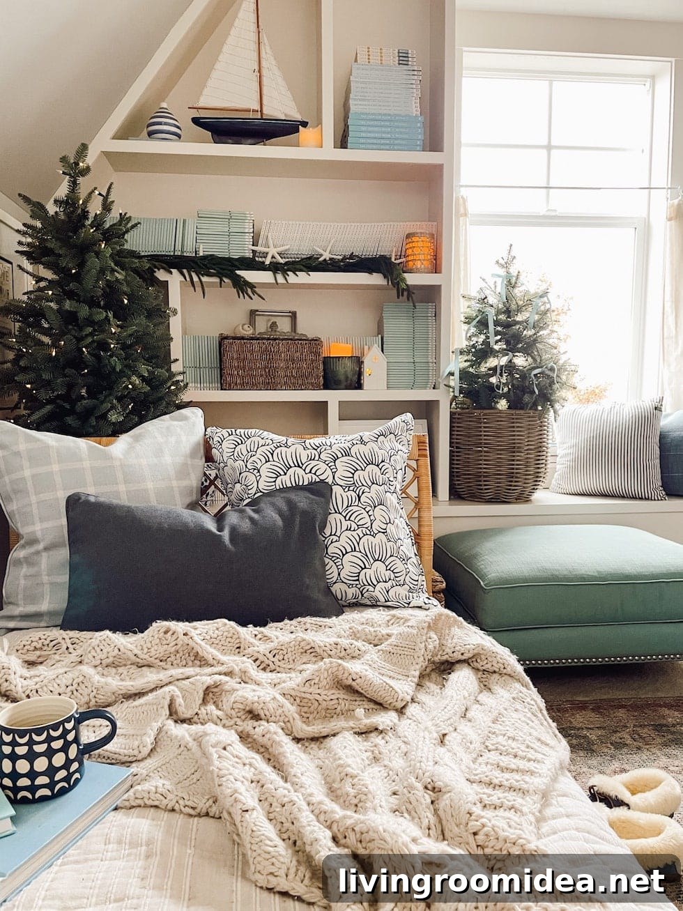 Rattan day bed