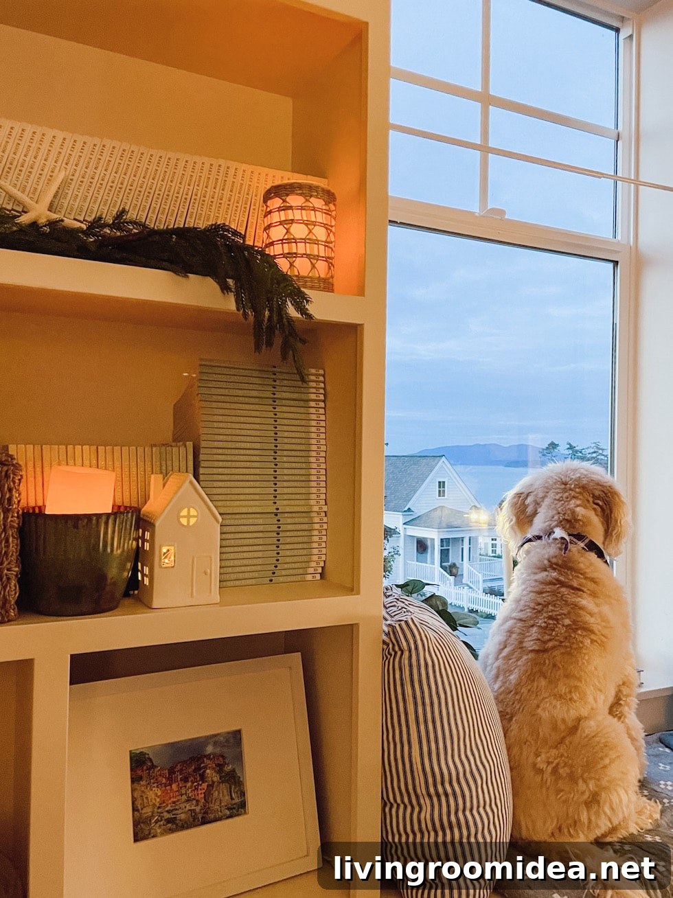 Cozy Window Seat in The Snug