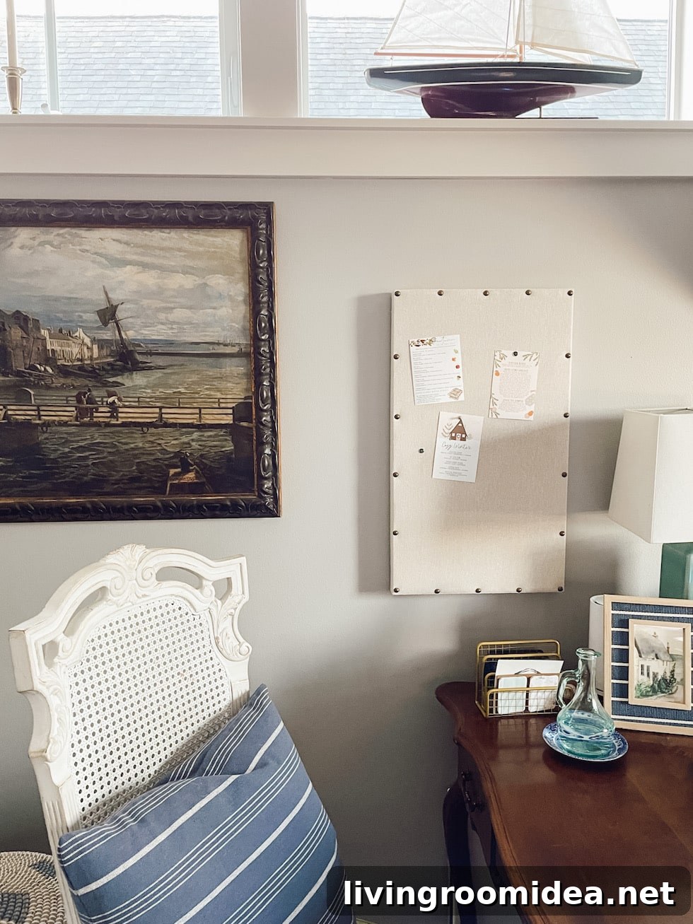 Fitting in a desk in a multi purpose room