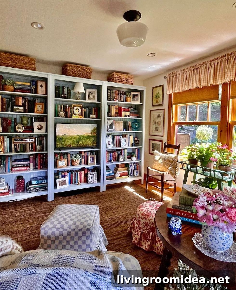 Window Box Cottage  -- featured in 5 warm and cozy rooms in The Inspired Room's Sunday Strolls & Scrolls series!