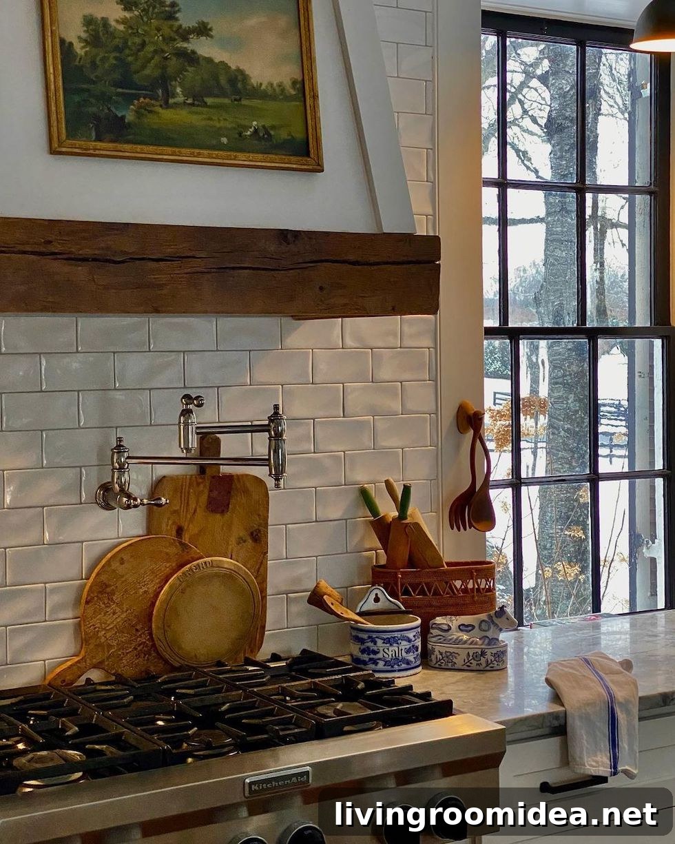 Featuring a few of my favorite wood and white kitchens in this weeks Strolls and+Scrolls inspiration post on The Inspired Room! 