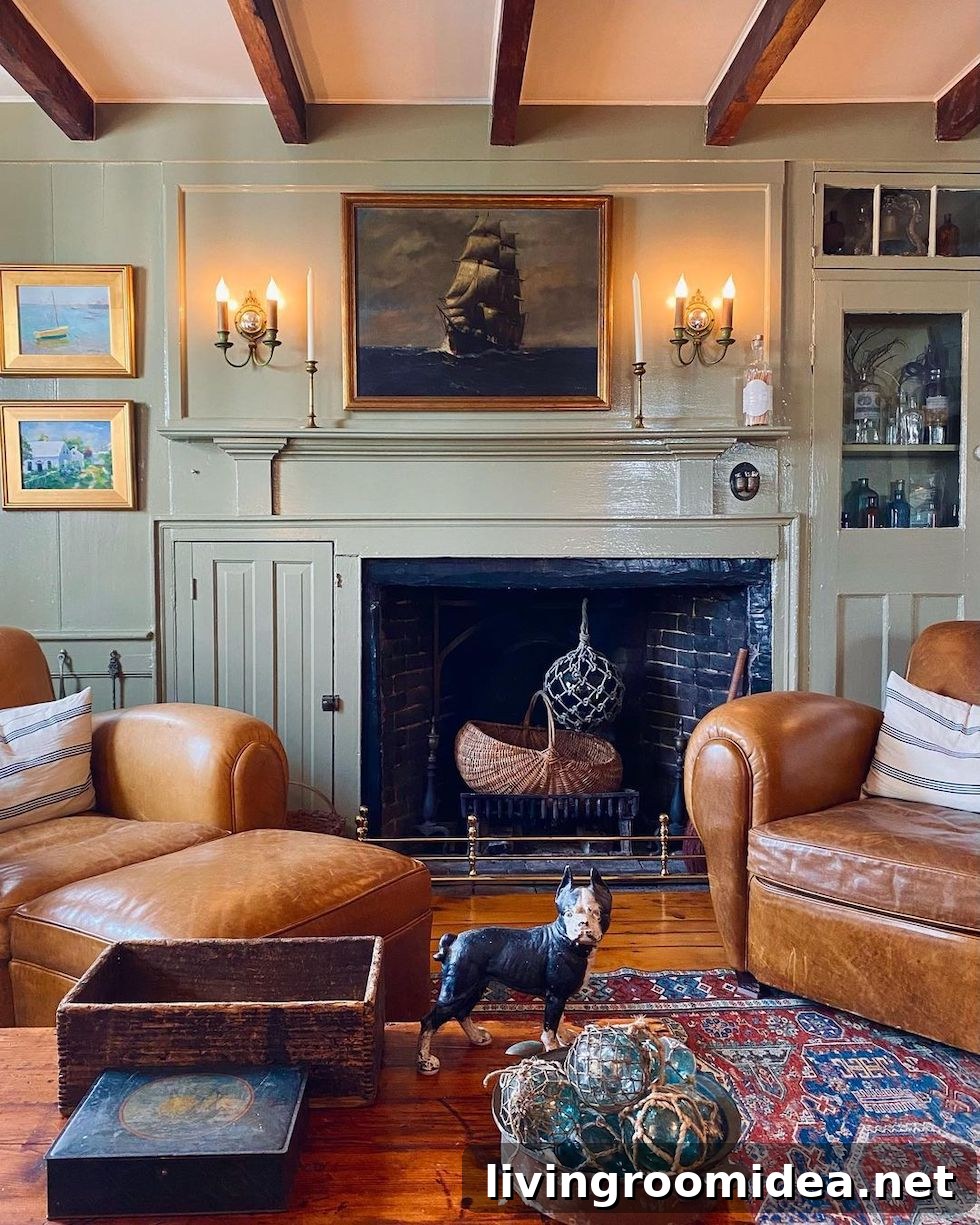 Get inspired by these beautiful rooms with cozy winter fireplace decorating ideas in this week's Strolls and Scrolls post!