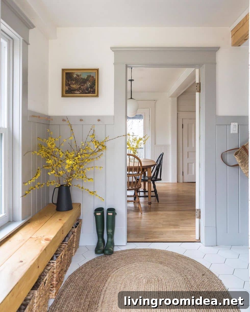 Small Mudroom and Pantry Ideas for Stylish Sunday Strolls and Scrolls 5 Enjoy today's small charming mudrooms and pantry spaces featured in my weekly series, Strolls and Scrolls!