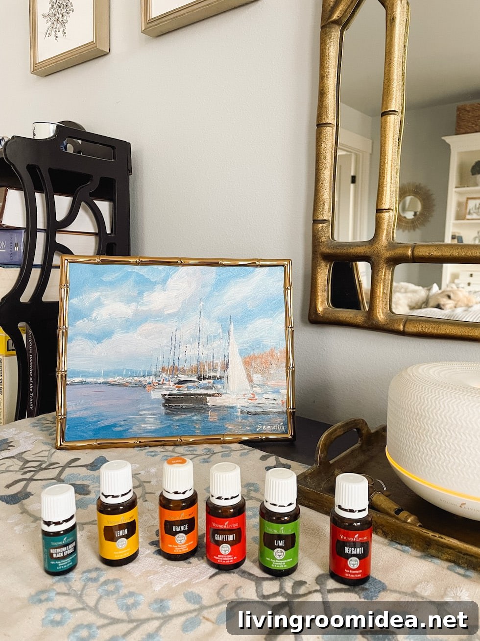 Winter Wellness with Essential Oils: Anthropologie-Inspired Recipe 4 Anthropologie inspired oils for diffusing or room spray