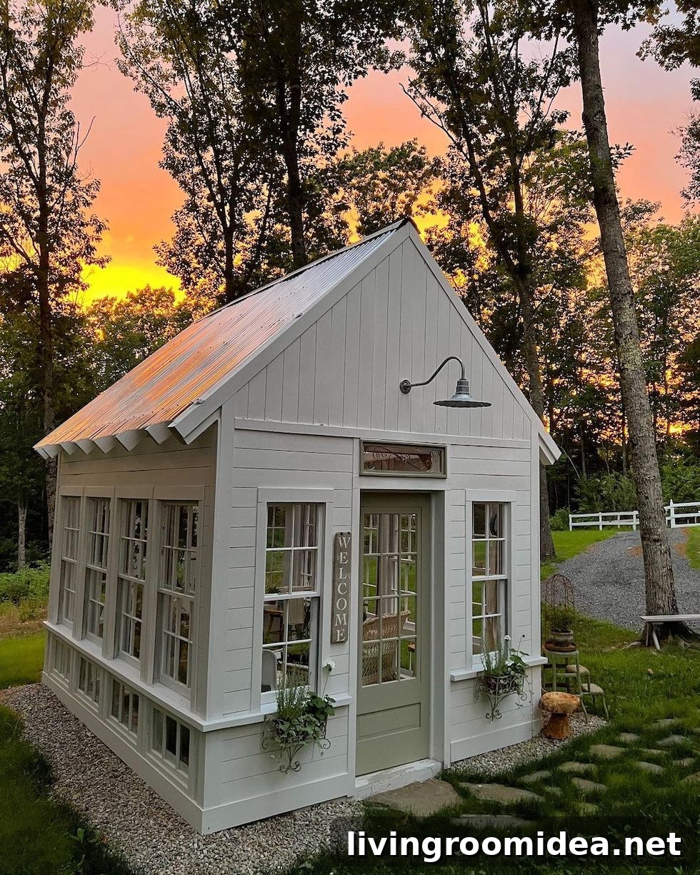 Charming Garden Potting Sheds for Relaxed Sunday Strolls and Browsing 3 Charming garden potting shed inspiration