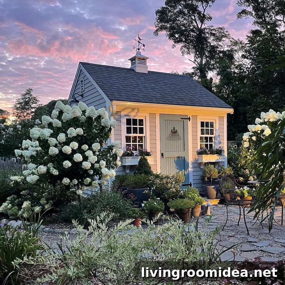 Charming Garden Potting Sheds for Relaxed Sunday Strolls and Inspiration 6 Charming garden potting shed inspiration