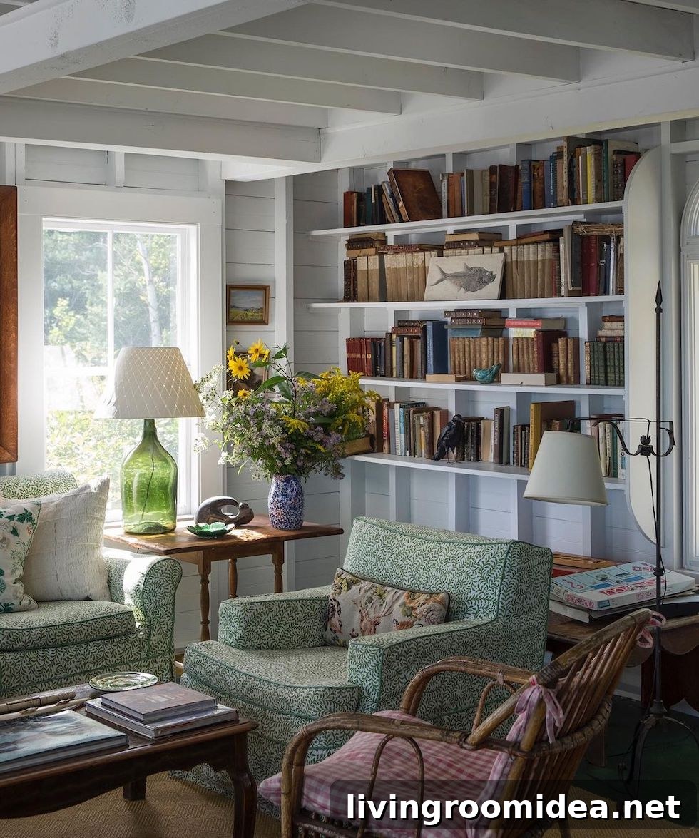 10 Green Accent Ideas for Stylish Home Decor Inspired by Nature 2 Get inspired by decorating with green accents. Today's Strolls and Scrolls features lovely homes with touches of green.