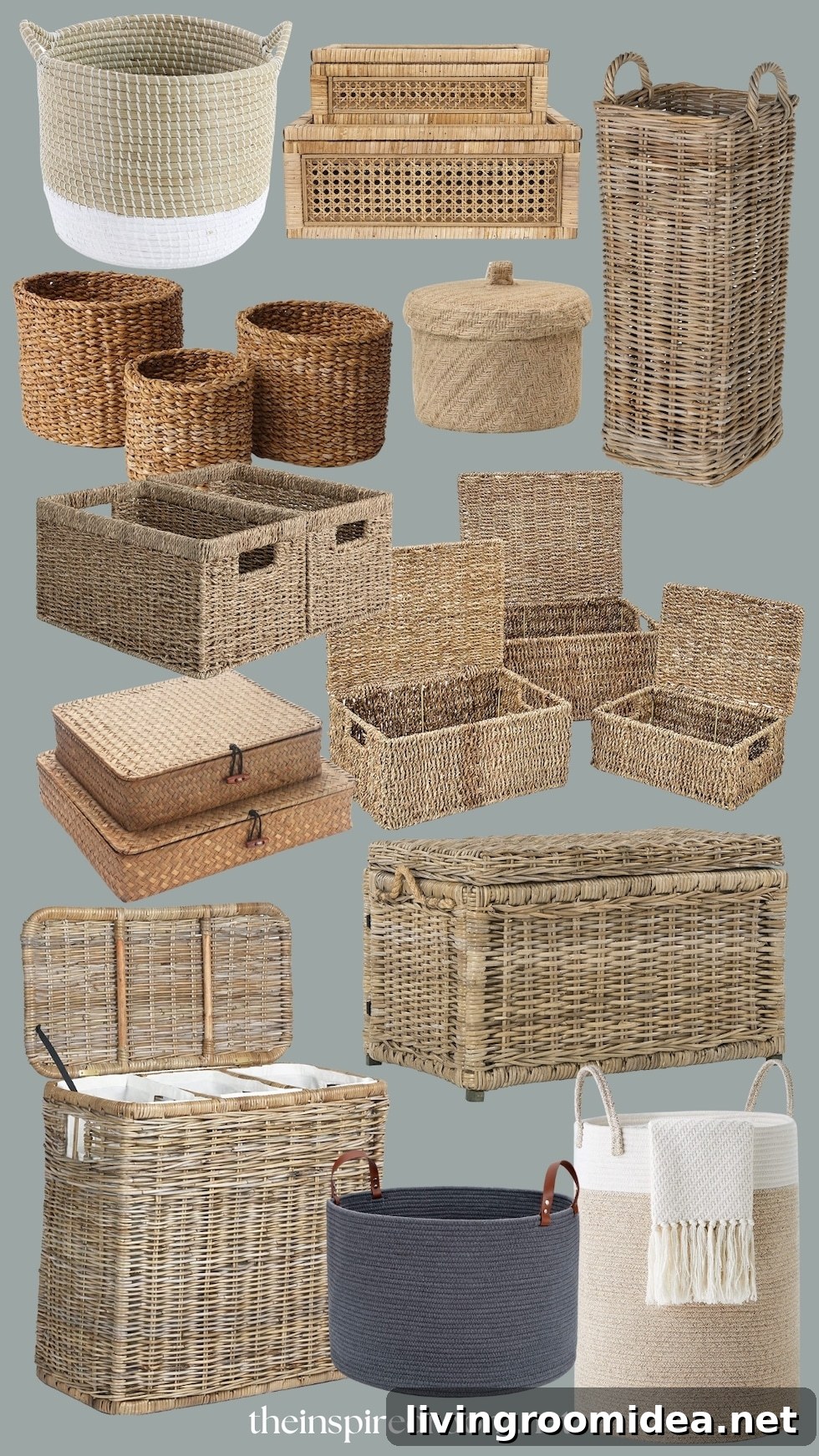 Amazon Home Decor Finds: New Arrivals in My Shop 4 Amazon Home Decor Baskets for storage and adding texture to your space