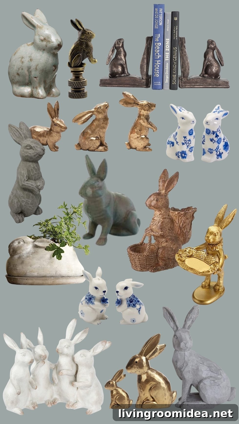Amazon Home Decor Finds: New Arrivals in My Shop 5 Amazon Home Decor -- Adorable bunny accessories for your home