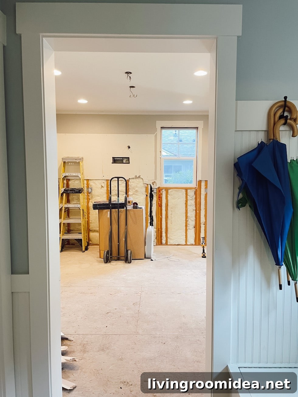 Renovation update: gutting the new kitchen and dining room