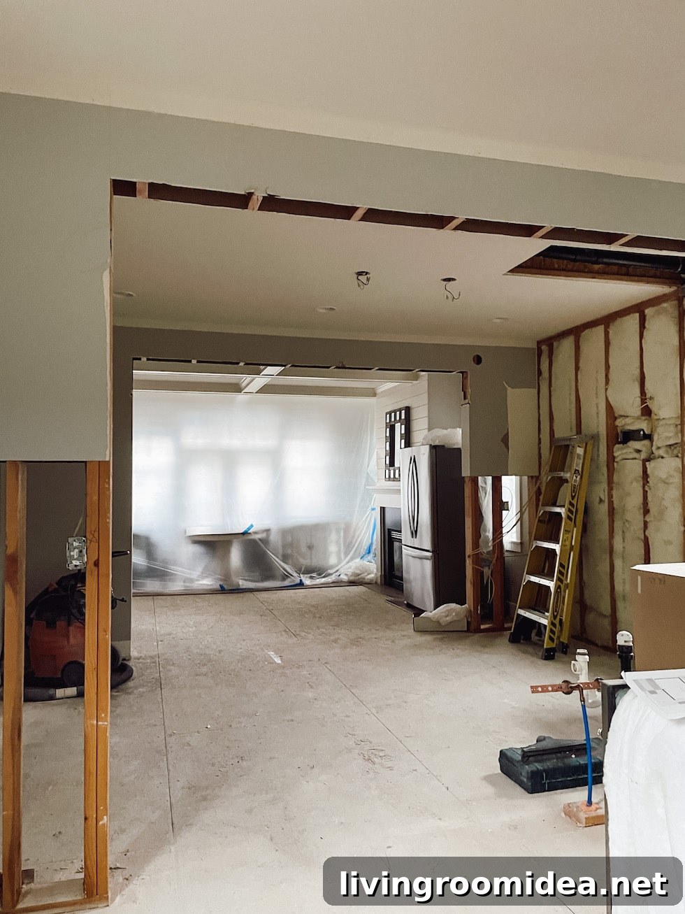 Renovation update: gutting the new kitchen and dining room