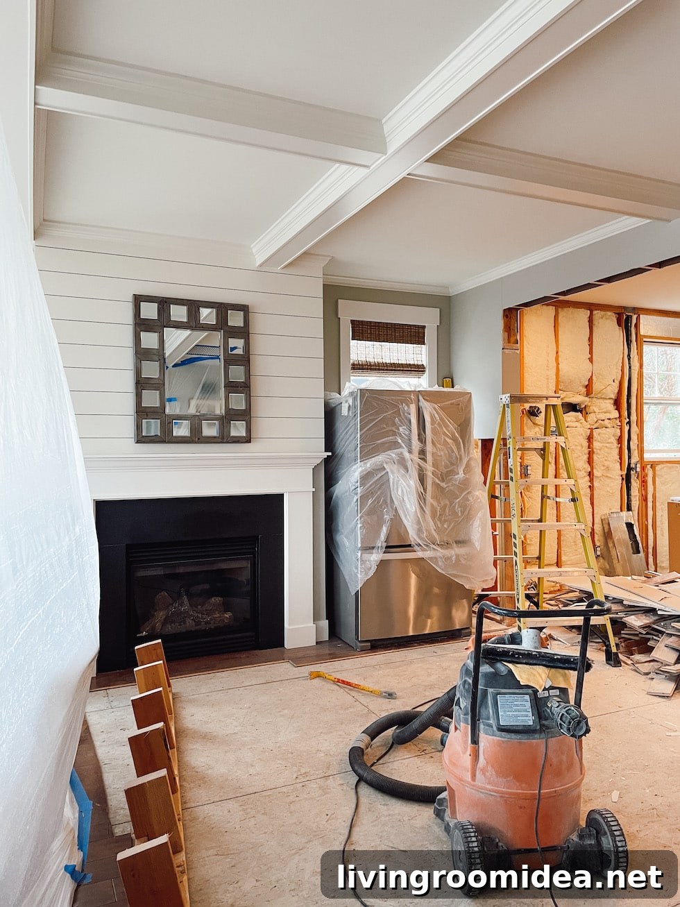 Renovation update: gutting the new kitchen and dining room